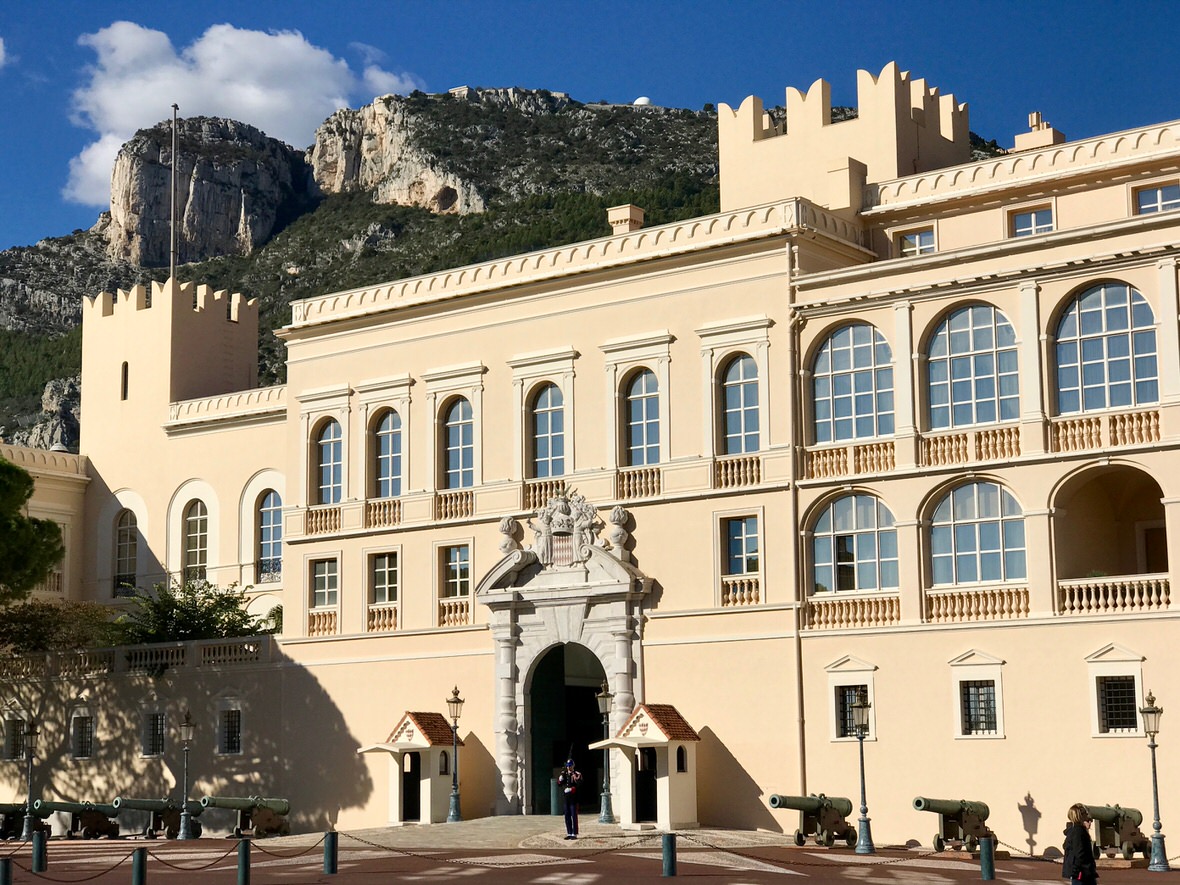 Monaco palace facade